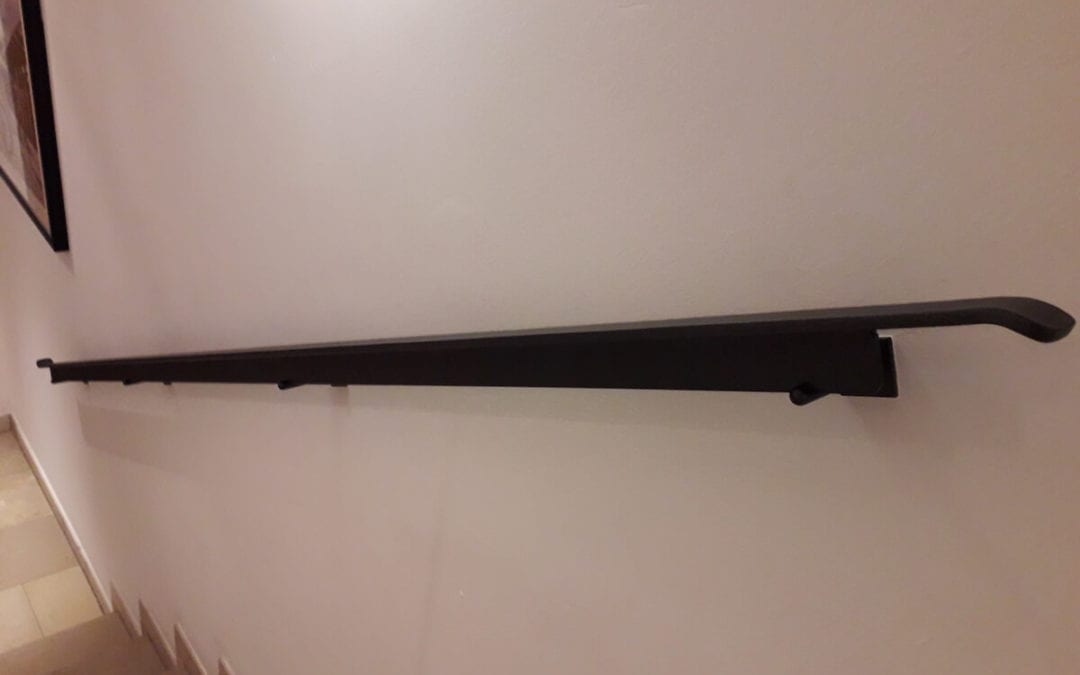 Simple Steel Handrail, Loughton, Essex