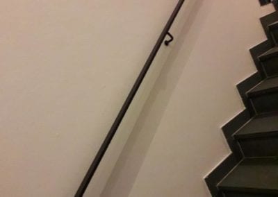 Steel Handrail for a Bar in Shoreditch London 1