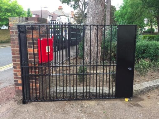 Metal Park Gate Repairs, Southchurch Park, Southend-on-Sea