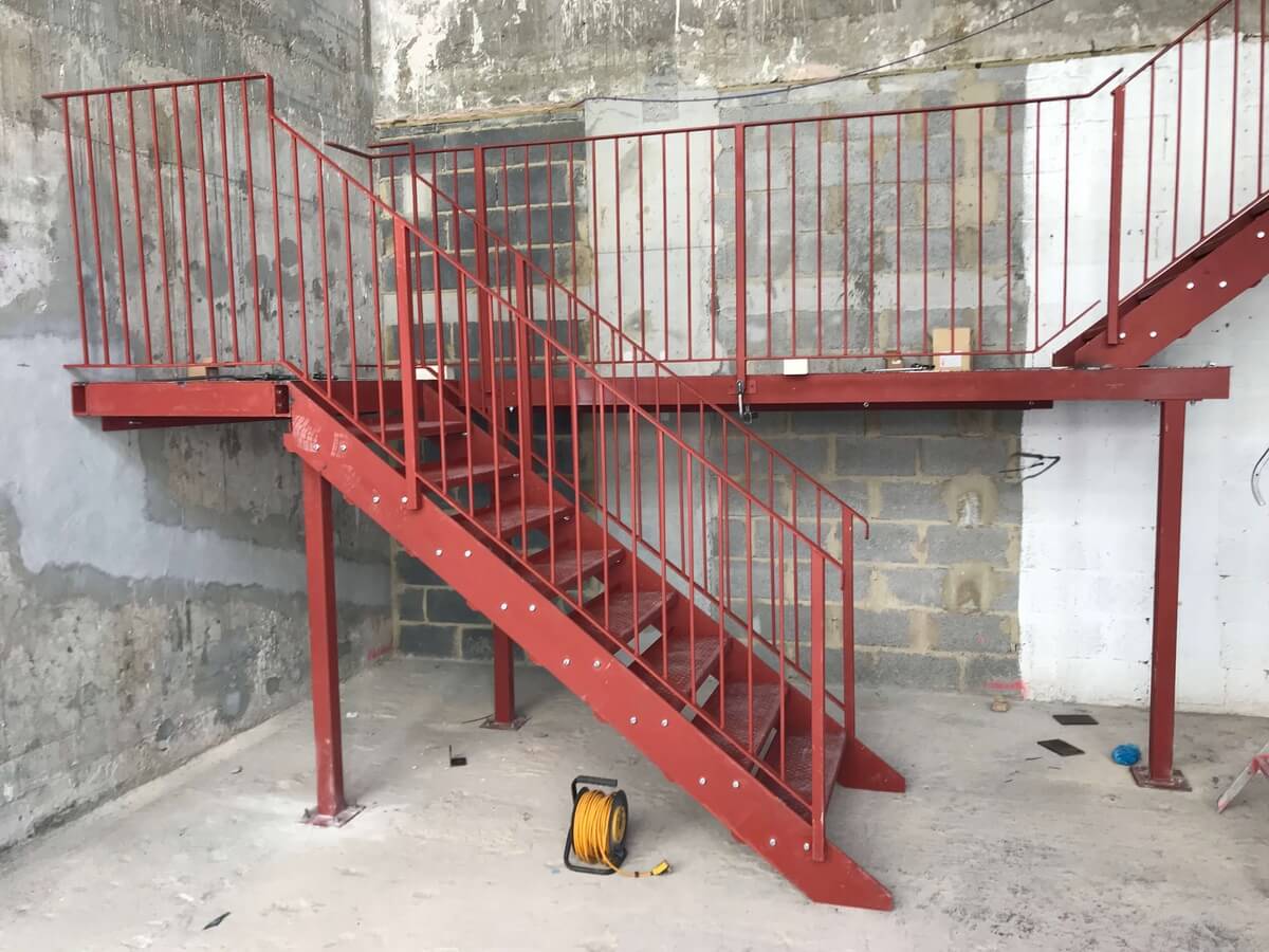 Bespoke Internal Staircase, Holborn, London WC2 Metal Fabrication London