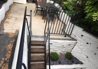 Bespoke Railings Handrail and Gate Arch London NW3 4