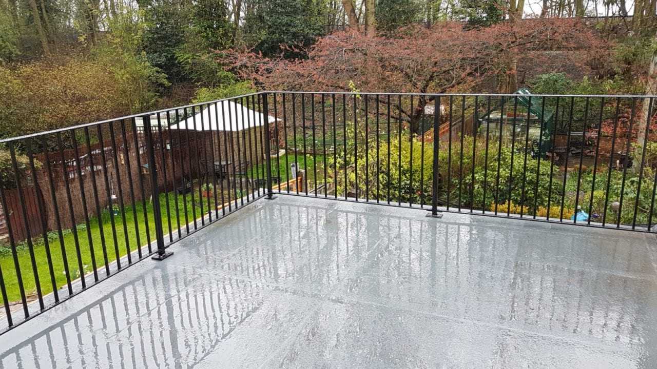 Terrace Balustrade, Epping, Essex Metal Fabrication London