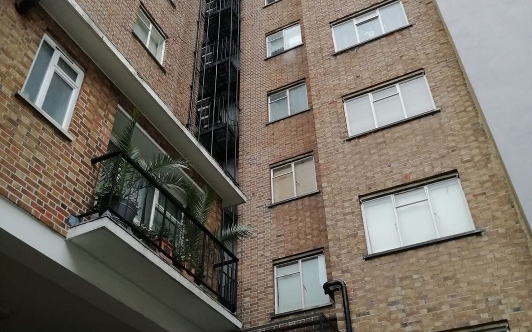 Inspection of 9 Storey Fire Escape, Lancaster Gate, London W2