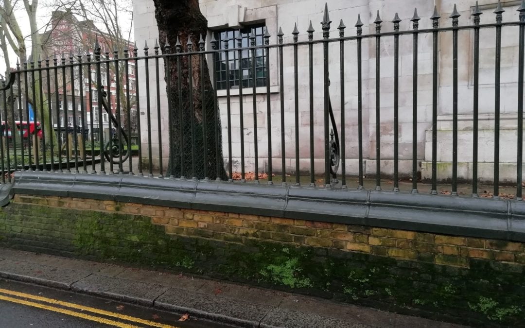 Railing Repairs, St. Luke’s, Old Street, London EC1