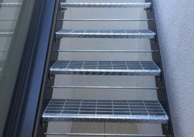 Internal Metal Staircase with removable treads, Richmond, Surrey