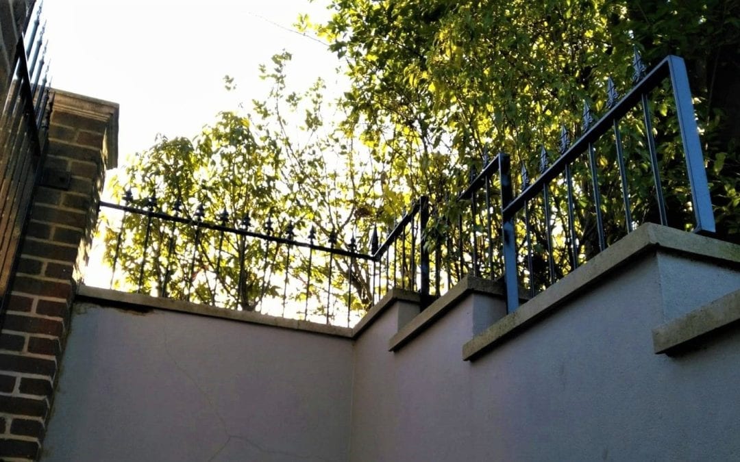 New Railing Panels and Finials, Hampstead, London NW3