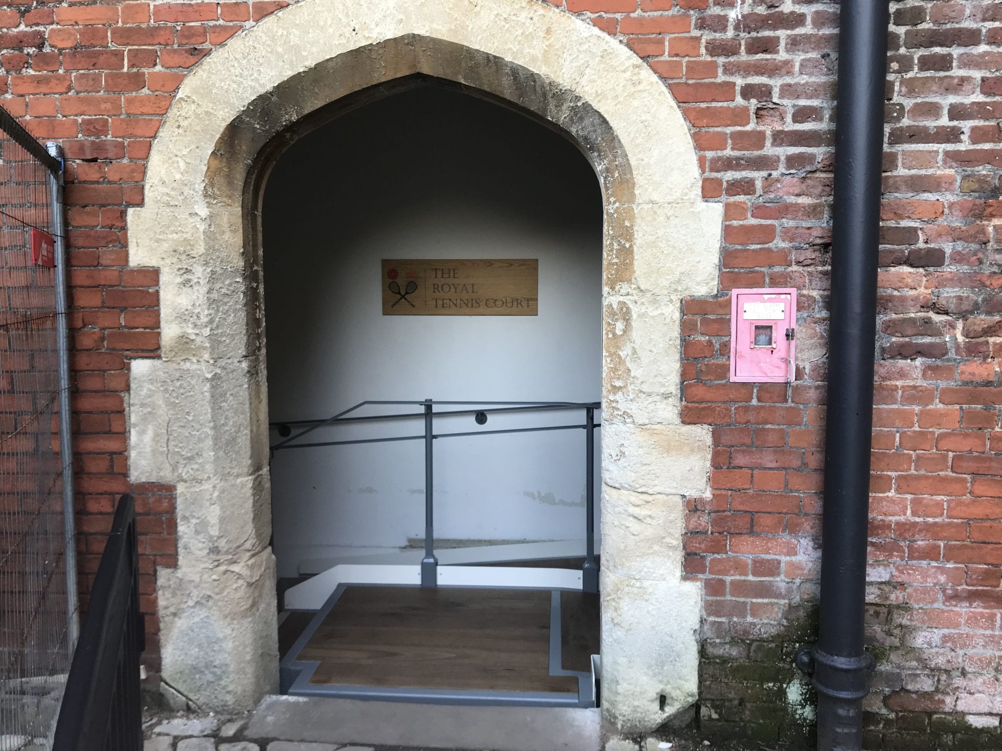 Ramp for the Royal Tennis Court at Hampton Court Palace 7