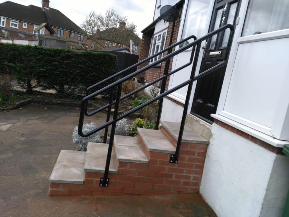 New Handrails for Front Entrance Steps, Chingford, London E4