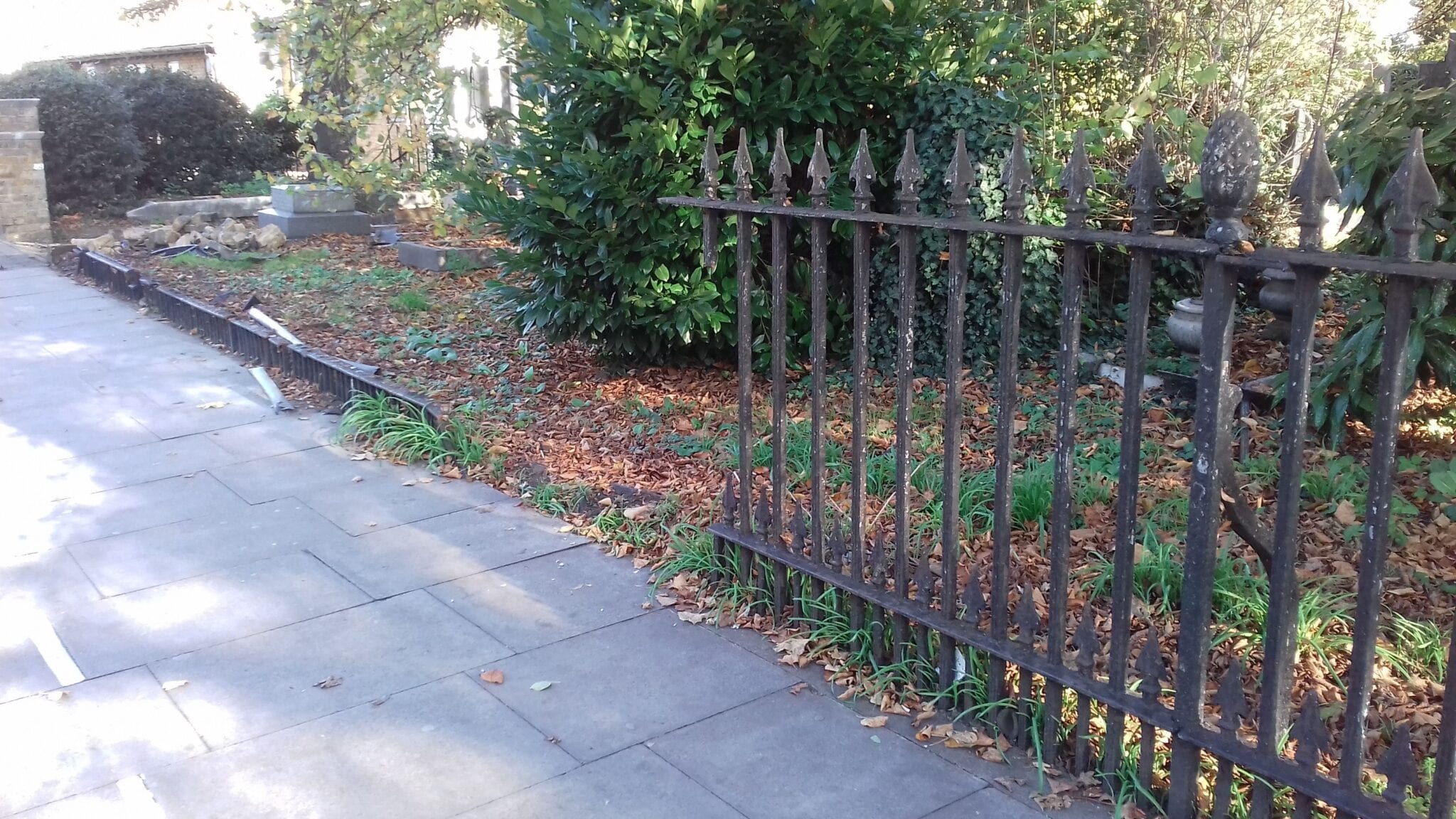 Second Major Railing Repair Project, Grade II Listed St. James' Church, Enfield 7