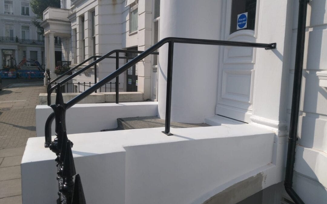 New Handrail for K+K Hotel George, Kensington, London SW5