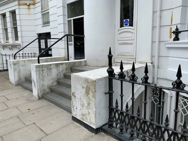 New Handrail for K+K Hotel George, Kensington, London SW5 5