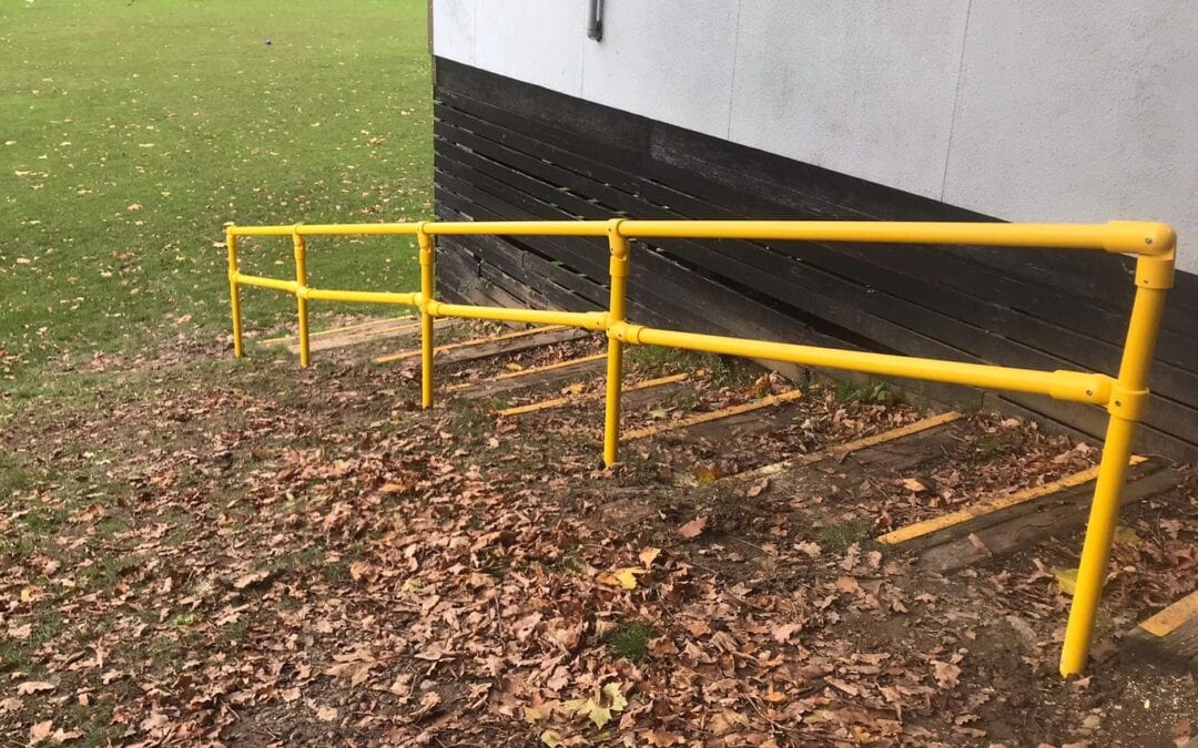 New Handrail for School Sports Field, Buckhurst Hill, Essex