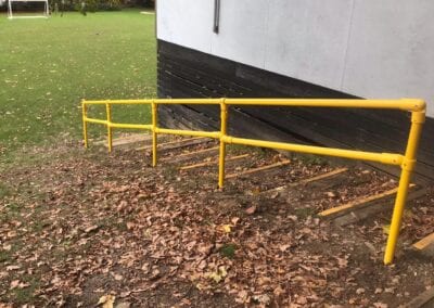 New Handrail for School Sports Field, Buckhurst Hill, Essex 1