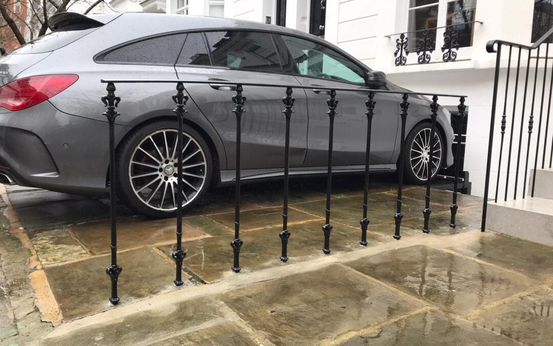 New Metal Railings, Kensington, London W8