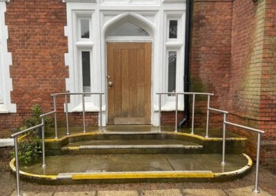 Stainless Steel Handrails for The Holly Private Hospital, Buckhurst Hill, Essex 1