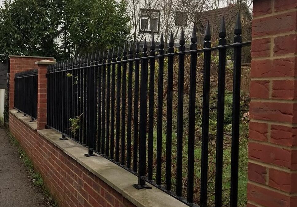 New Metal Railings, Loughton, Essex