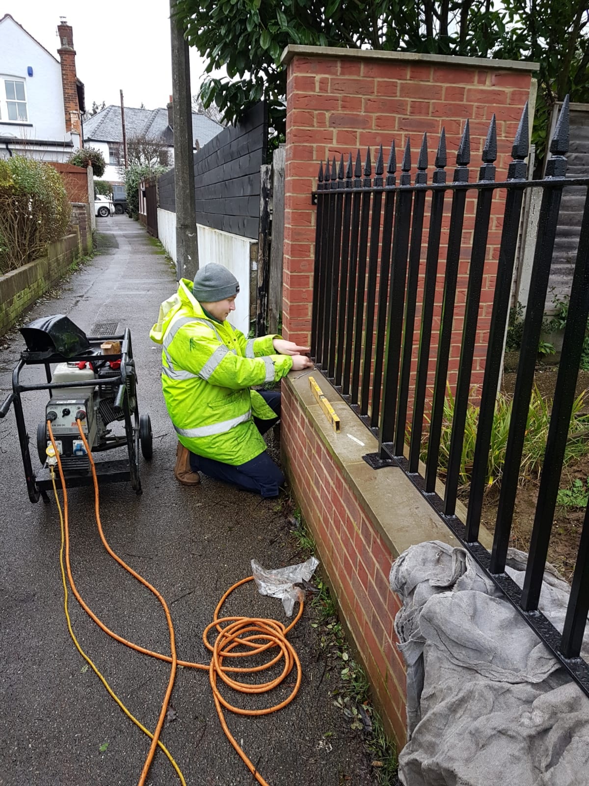 New Metal Railings, Loughton, Essex 4