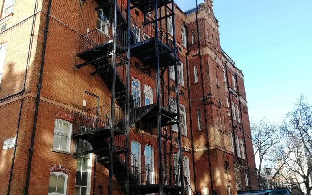 Inspection of 3 Fire Escapes, Royal Brompton Hospital, London SW3