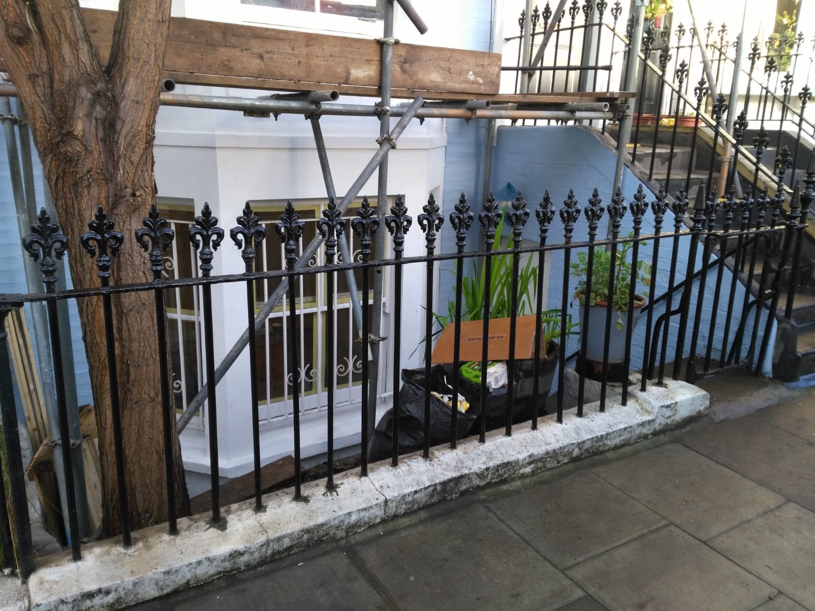 Railing Repairs, Fulham, London SW6 1