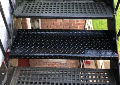 Replacement of Stair Tread Covers and Landing Plates, Stanmore Synagogue, London HA7 3