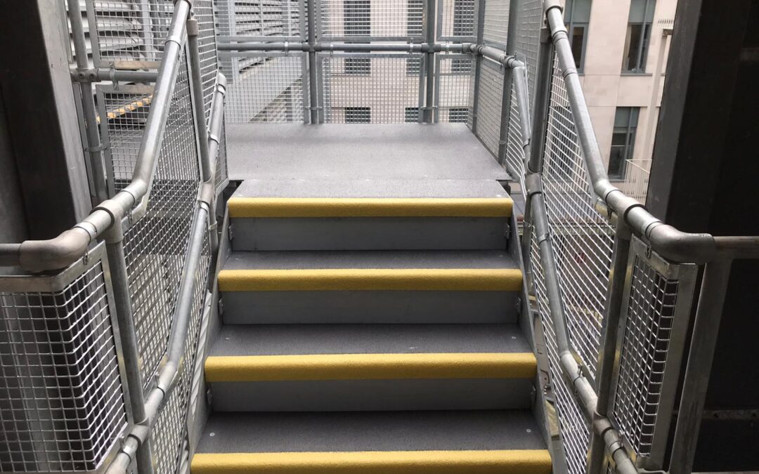 Anti-Slip Covers For Stairs, The Royal London Hospital, London E1