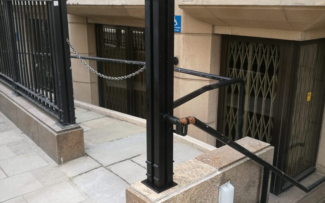 Column and Handrail Repairs, Covent Garden, London WC2