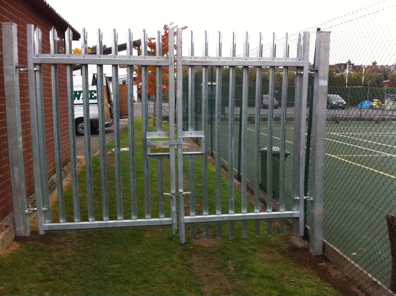 Newly Installed Sports Ground Gates