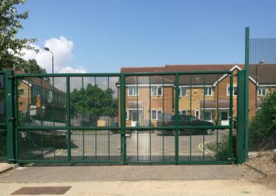 New Vehicle Entrance Gates, Royal Museums Greenwich – Kidbrooke Stores 1