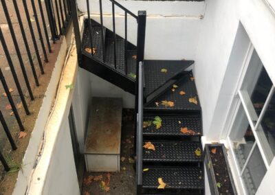 New Basement Staircase, London N1 1