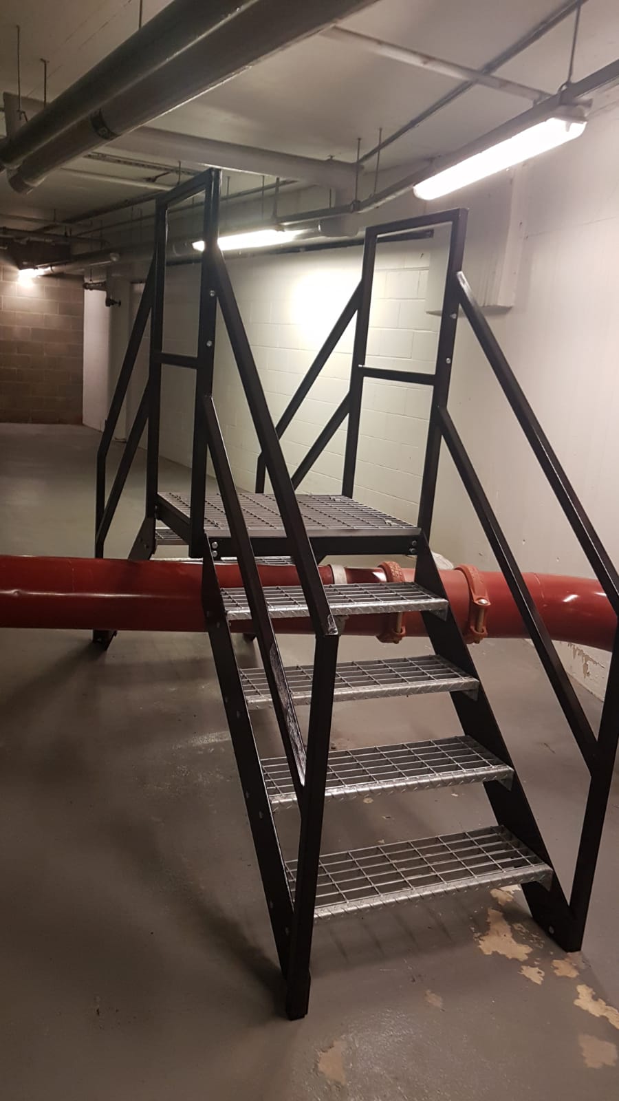 Fire Escape Inspection, Mickleover, Derbyshire 1