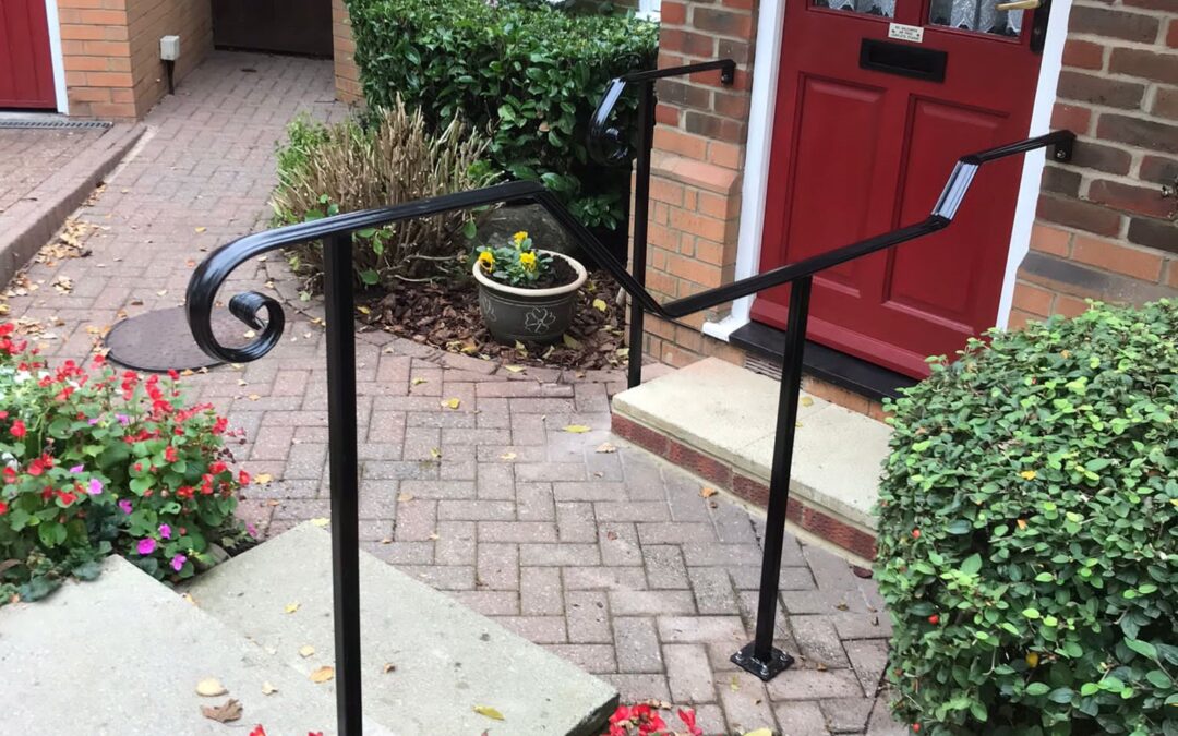 New Entrance Handrails, Loughton, Essex