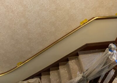 Brass Handrail for Private House, Romford, Essex 1
