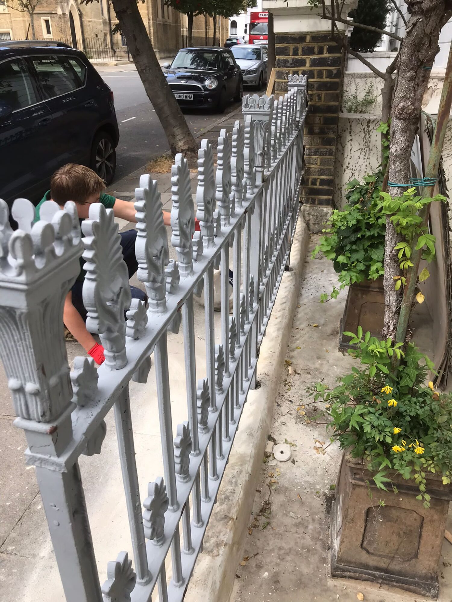 Railing Restoration, Islington, London B1 5