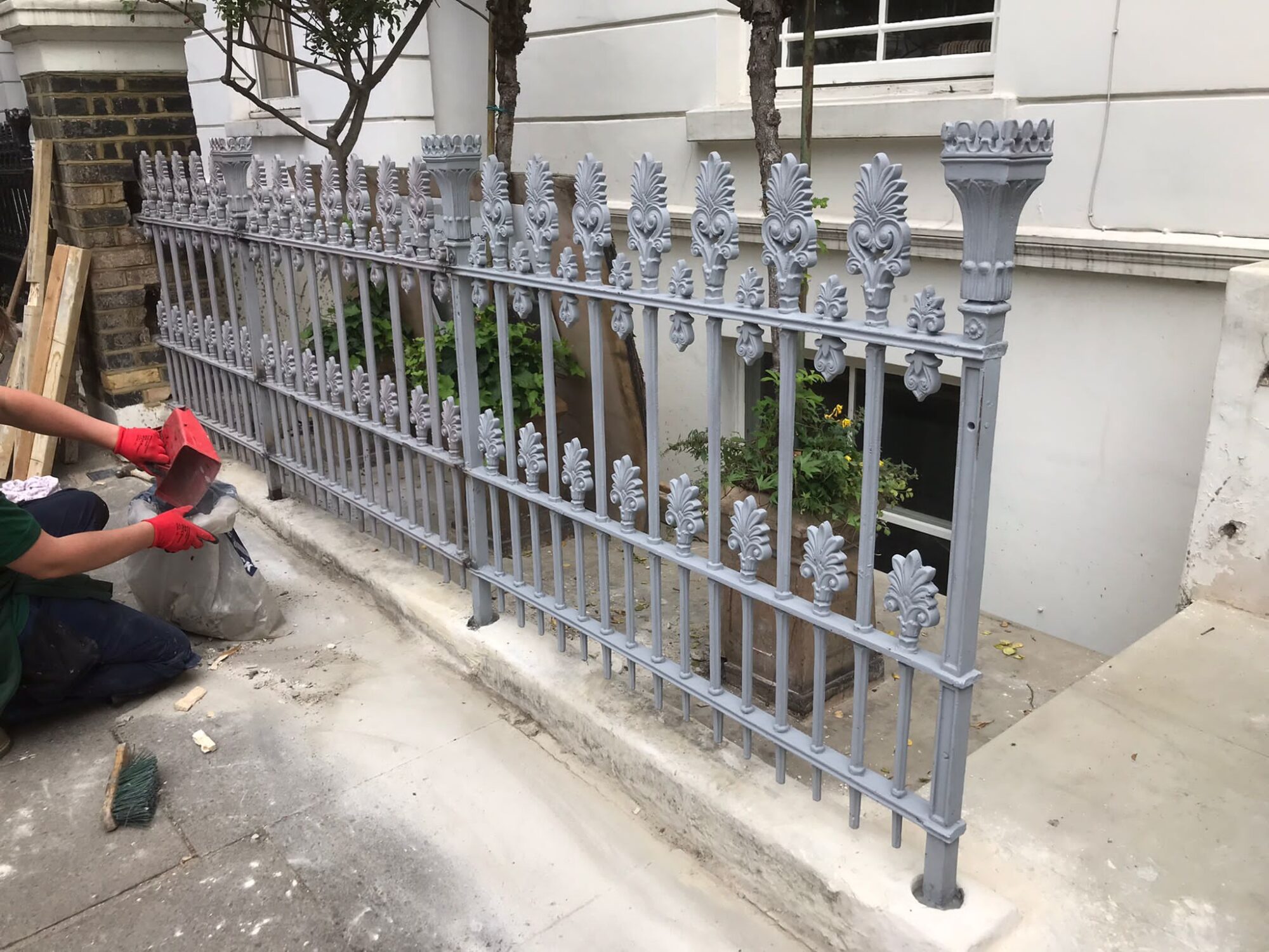 Railing Restoration, Islington, London B1 6