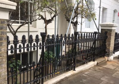 Railing Restoration, Islington, London B1