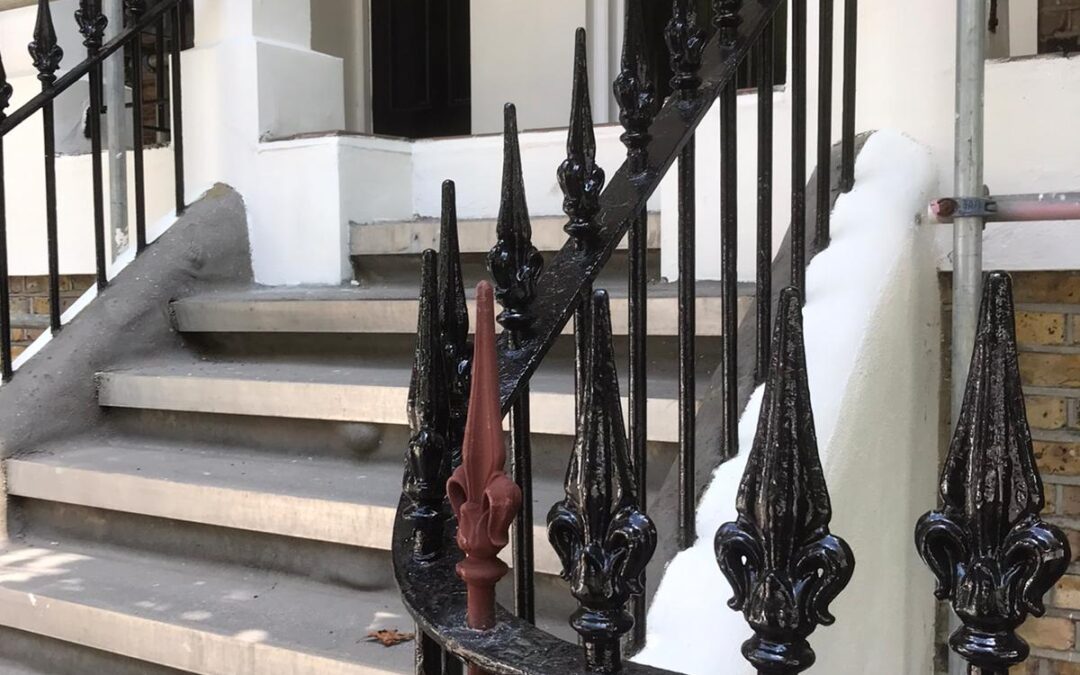 Replacement of 86 Railing Bars, Bethnal Green, London E2