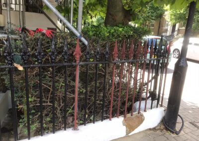 Replacement of 86 Railing Bars, Bethnal Green, London E2 3
