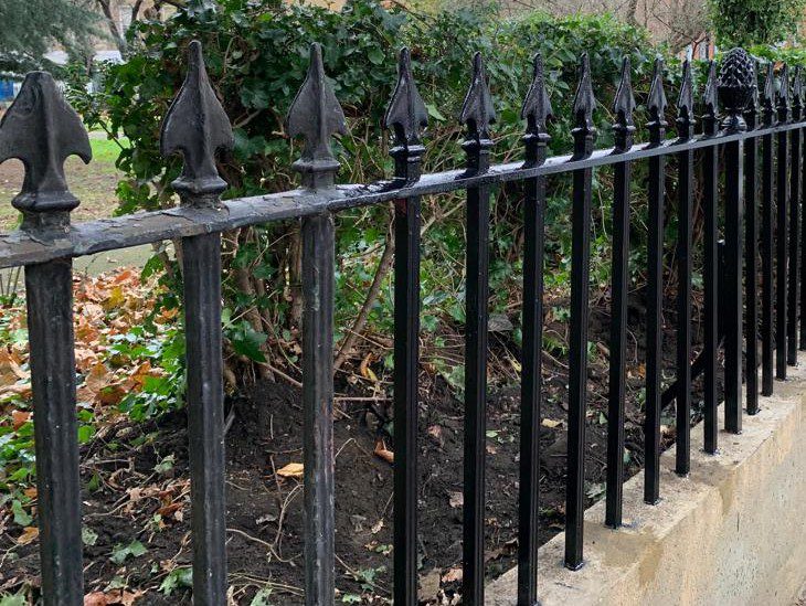 Railing Repairs, Wilmington Square, Islington, London WC1