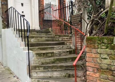 New Entrance Handrails, Hampstead, London NW3 1