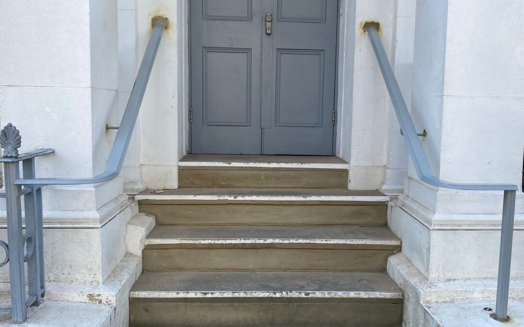 New Entrance Handrails, Almeida Theatre, Islington, London N1