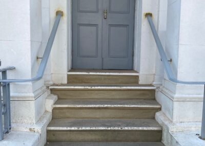 New Entrance Handrails, Almeida Theatre, Islington, London N1 1
