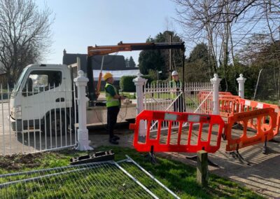 Gate & Railing transformation, Great Linford Manor Park, Milton Keynes, Buckinghamshire 3