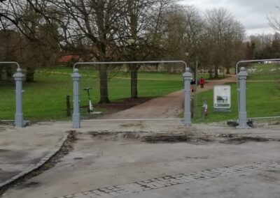 Gate & Railing transformation, Great Linford Manor Park, Milton Keynes, Buckinghamshire 6