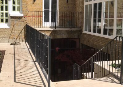 New Garden Handrails, Putney, London SW15 2