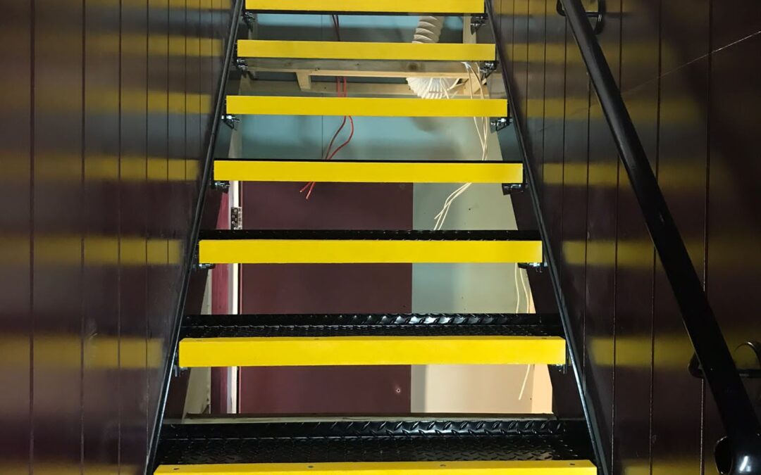 New Internal Basement Stairs, London, EC4