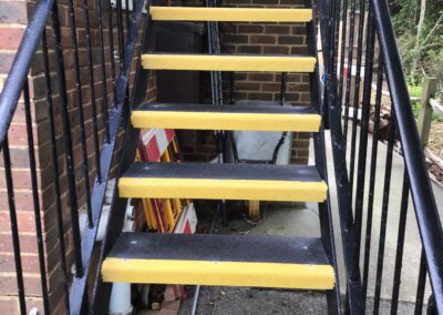 New Anti-Slip Staircase Covering and Backstay, Care Home, Bexhill-On-Sea, East Sussex