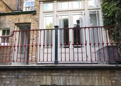 Restoration of Balcony Balustrade, Chelsea, London SW3 2