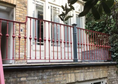 Restoration of Balcony Balustrade, Chelsea, London SW3