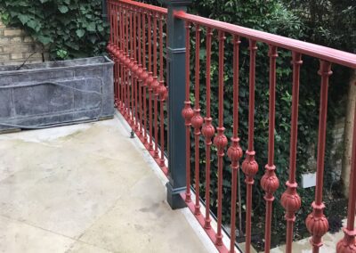 Restoration of Balcony Balustrade, Chelsea, London SW3 3