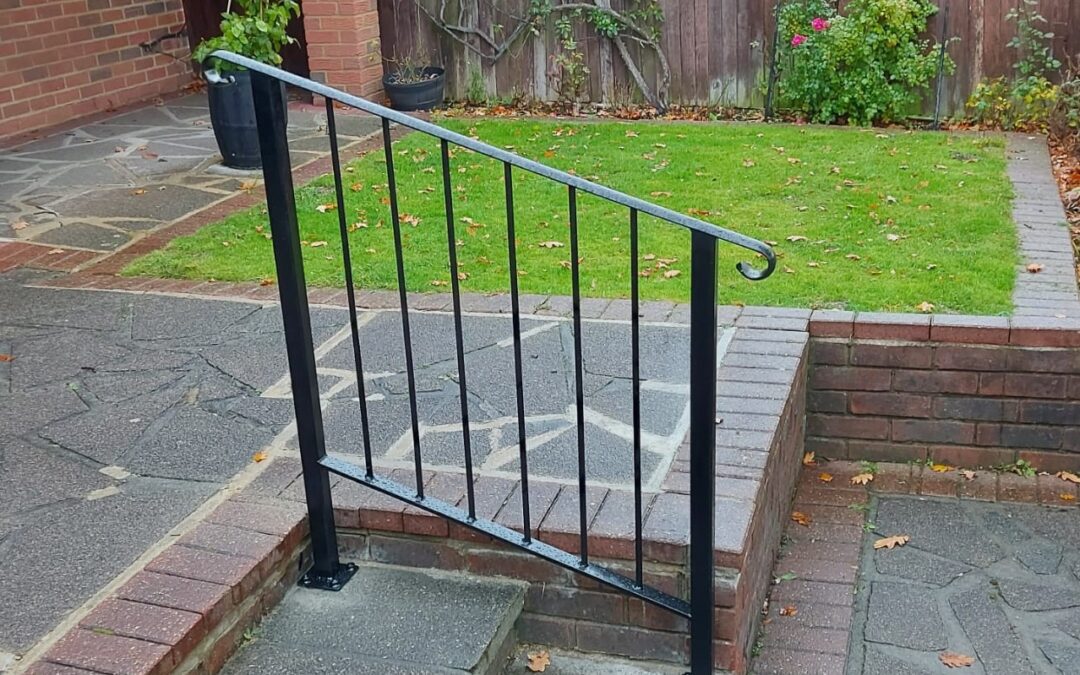 New Front and Back Garden Handrails, Chingford, London